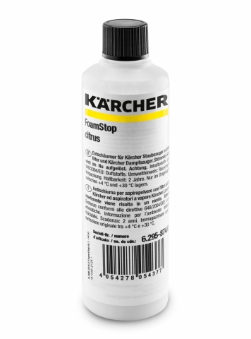 products/Пеногаситель FoamStop citrus 125 мл Karcher 6.295-874.0