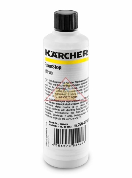 Пеногаситель FoamStop citrus 125 мл Karcher 6.295-874.0