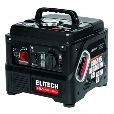 products/Бензогенератор инверторного типа ELITECH HD GIS 1400R, арт. 204576