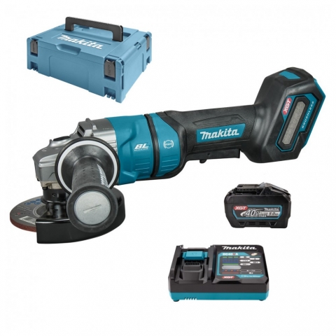 products/Угловая шлифовальная машина Makita (40V, 1 АКБ 5 Ач, ЗУ) GA050GT101