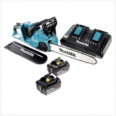 products/Аккумуляторная цепная пила Makita DUC353PT2 (2х5АЧ, ЗУ)