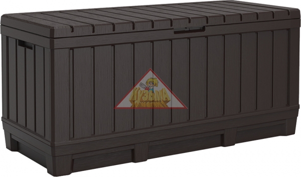 Сундук KENTWOOD Storage Box 350 л Keter, цвет-коричневый 590 (17210604), 249461