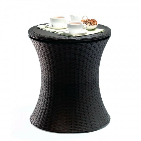 products/Столик-холодильник Keter COOL BAR RATTAN (17194548) графит, 230903