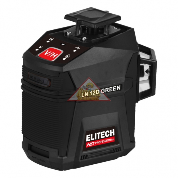 Нивелир лазерный ELITECH HD LN 12D GREEN, арт. 204736