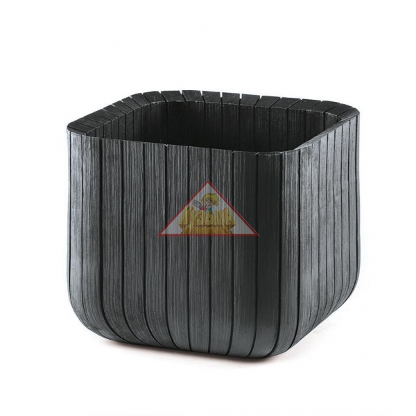 Кашпо "CUBE PLANTER M" Keter (17202066) aнтрацит, 230227