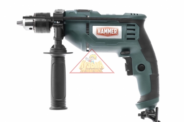 Дрель ударная сетевая HAMMER UDD710A 710 Вт, арт. 828332