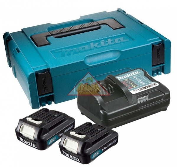 Комплект Makita DC10WC + BL1015 197643-8 188521