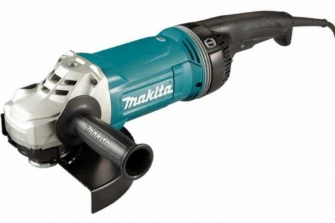 products/Угловая шлифовальная машина Makita 230 мм, 2800 Вт, 6600 об., AFT, поворот. рукоятка, плавн. пуск, антивибр., GA9070X1, арт. 204707