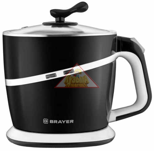 Мультиварка BRAYER BR2800BK, 650 Вт, 1.5 л