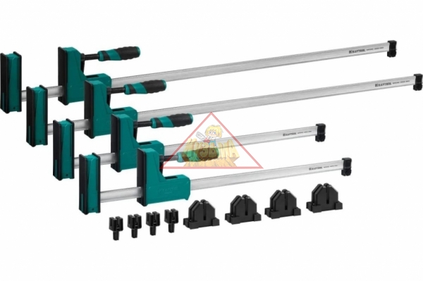 Набор корпусных струбцин и принадлежностей KRAFTOOL Grand set-12 12 предметов 32240-H12