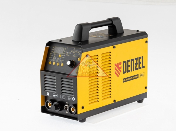 Аппарат инвертор. аргонодуговой сварки ITIG-200 DС Pulse Cold Weld Denzel арт 94329