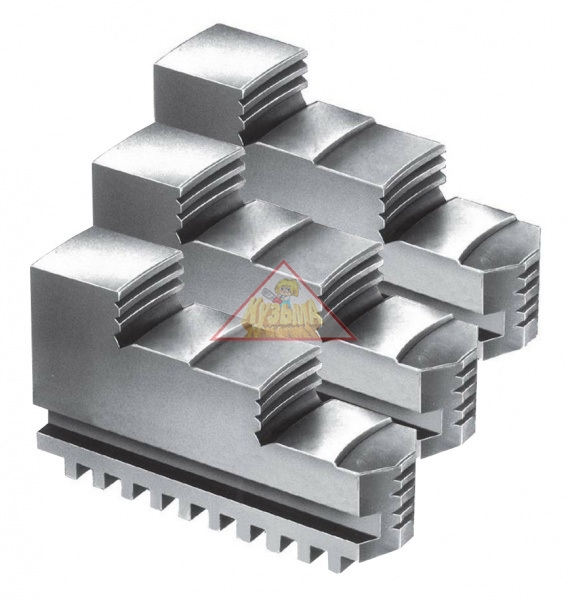 Комплект прямых каленых кулачков для патрона stalex 160 мм, арт. 101981