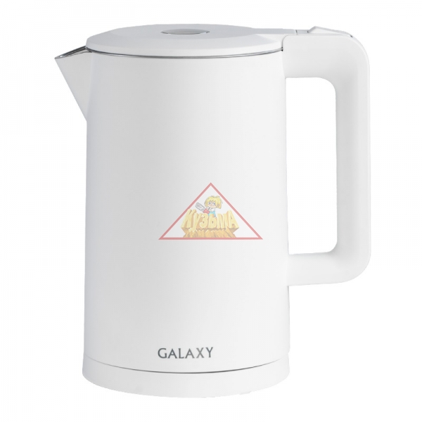 Чайник электрический с двойными стенками GALAXY GL0323 (белый), арт. гл0323бел