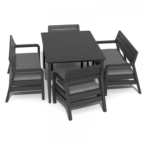 products/Комплект садовой мебели Keter Delano set with Lima table 160 (17205371) 233328L