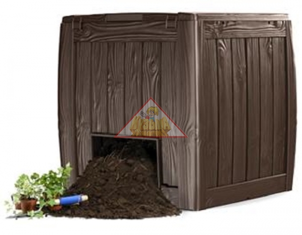 Компостер Keter DECO COMPOSTER WITH BASE 340 L (17196661), 231600