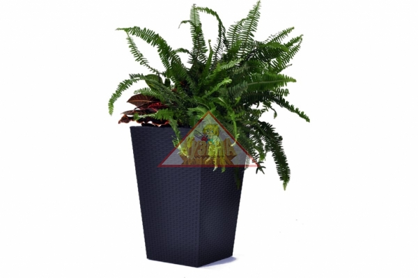 Кашпо Keter Rattan Planter M (medium) 55,4L (17192301) 228974