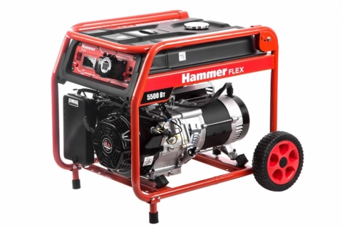 products/Бензиновый генератор HAMMER GN6000T (арт. 522792)