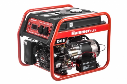 products/Бензиновый генератор HAMMER GN4000E (арт. 522789)