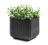 Кашпо "CUBE PLANTER M" Keter (17202066) aнтрацит, 230227