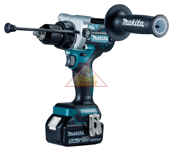 Дрель-шуруповерт аккумуляторная Makita DHP486RTJ, 203351