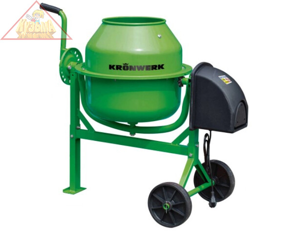Бетоносмеситель MCL-63, 63 л, 300 Вт Kronwerk арт. 95500