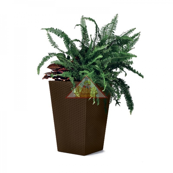 Кашпо Keter Rattan Planter S (small) 23,6L  (17192300) 228977