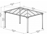 Беседка открытая Palram MARTINIQUE 4300 GARDEN GAZEBO, 702564