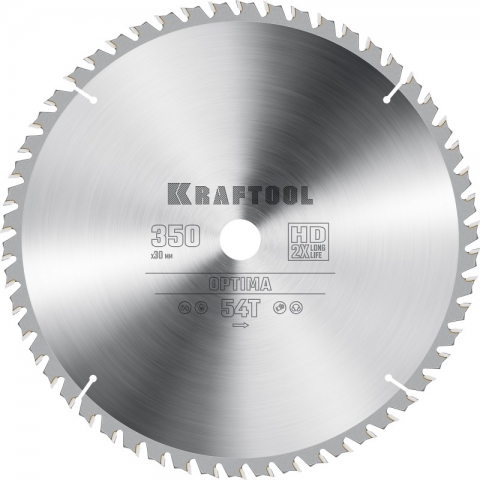 products/Диск пильный по дереву KRAFTOOL ″OPTIMA″ 350х30мм 54Т, арт. 36951-350-30