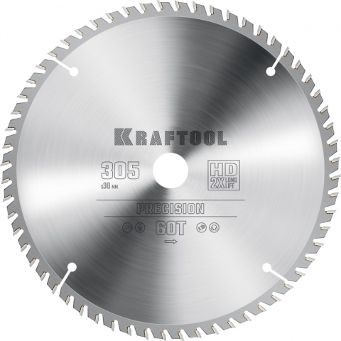 products/Диск пильный по дереву KRAFTOOL ″PRECISION″ 305х30 мм 60Т, арт. 36952-305-30