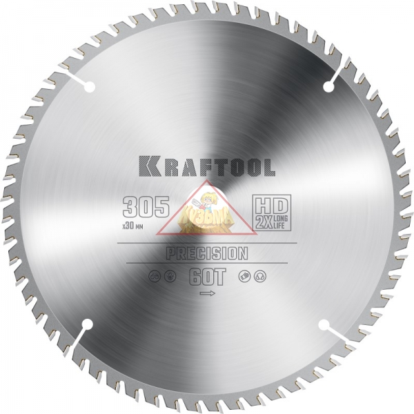 Диск пильный по дереву KRAFTOOL ″PRECISION″ 305х30 мм 60Т, арт. 36952-305-30