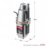 Насос вибрационный "Родничок-В", Зубр серия "МАСТЕР", НВВ-40