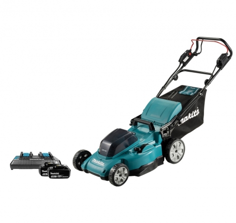 products/Газонокосилка аккумуляторная Makita DLM481CT2  (2х5Ач, ЗУ)