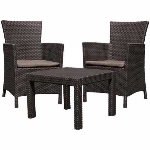 products/Комплект мебели Allibert Rosario balcony set (17200030) коричневый, 216939