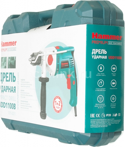 products/Дрель ударная HAMMER UDD1100B (арт. 426028)