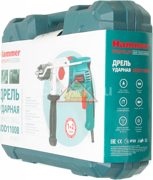 Дрель ударная HAMMER UDD1100B (арт. 426028)