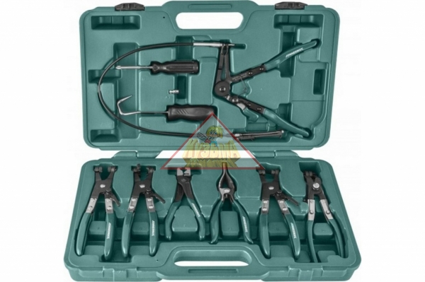 Набор щипцов для демонтажа пружинных хомутов патрубков Jonnesway AR060024A