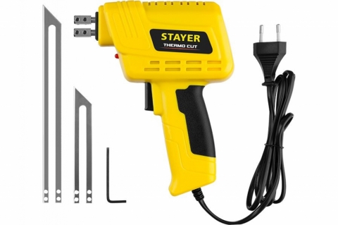 products/Набор для терморезки пенопласта и пластика STAYER Thermo cut 150 Вт, 2 ножа 45255-H2