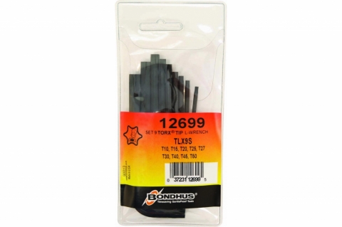 products/Набор из 9 ключей Torx в сумке T10 - T50 BONDHUS 12699