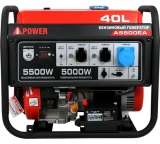 Портативный бензиновый генератор A-iPower A6000EAX, арт. 20118