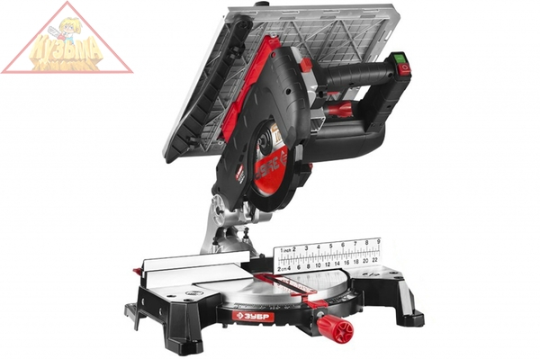 Торцовочная комбинированная пила ЗУБР ЗПТК-255-1800