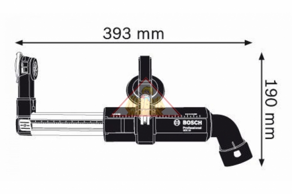 Насадка для пылеудаления GDE 16 PLUS Bosch 1600A0015Z