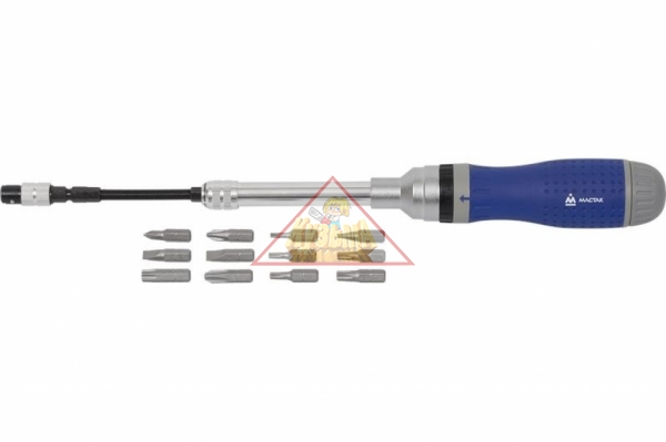 Отвёртка со сменными вставками 13 в 1 МАСТАК 049-13B