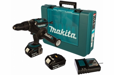 products/Аккумуляторная дрель-шуруповерт Makita DHP451RFE,186427