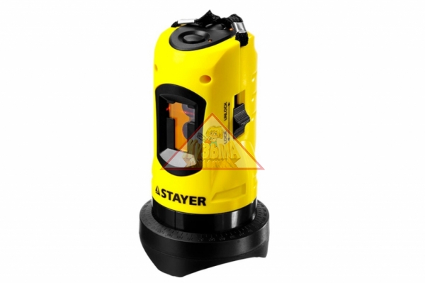 Лазерный нивелир (крест) STAYER MASTER LASER-Max 34960