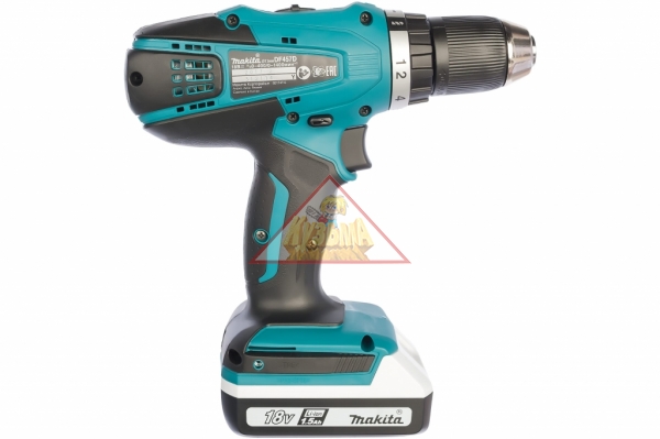 Аккумуляторная дрель-шуруповерт Makita DF457DWLE 185851