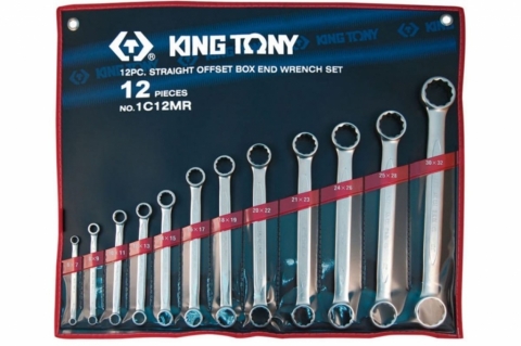 products/Набор накидных ключей, 6-32 мм 12 предметов KING TONY 1C12MR