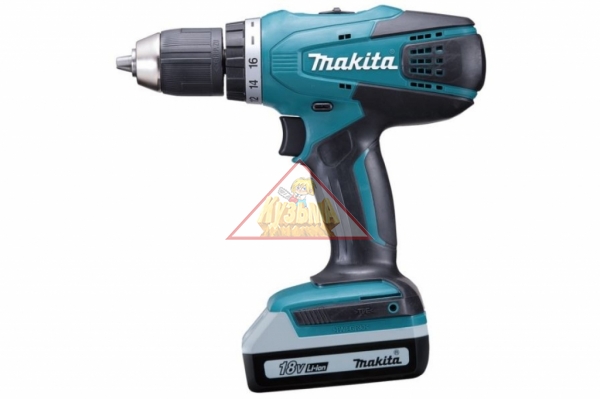 Аккумуляторная дрель-шуруповерт Makita DF457DWEX8 (арт. 187651)