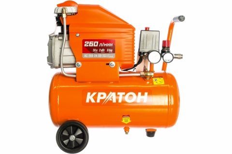 products/Компрессор с прямой передачей Кратон AC-260-24-DD, 3 01 01 033