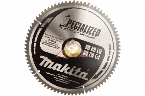 Пильный диск 305x30 Al Makita B-29337 175155