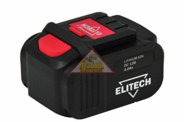 Аккумулятор для ДА 10.8-12СЛ 1820.098400 (12 В; 4.0 А*ч; Li-ion) ELITECH 192573